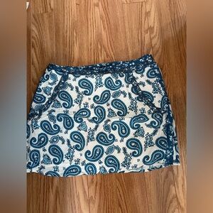 Springfield Spain Blue Paisley Women's Skirt